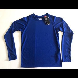 Under Armour Boys Loose Heat Gear Long Sleeve